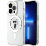 Maska / futrola Karl Lagerfeld Hc Magsafe IML Ikonik za iPhone 15 Pro 6.1 providna (KLHMP15LHFCKNOT).