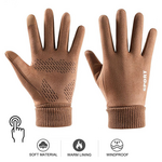 Rukavice za touch screen Sport braon.