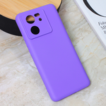 Silikonska maska / futrola Teracell Giulietta za Xiaomi 13T/13T Pro mat ljubicasta.