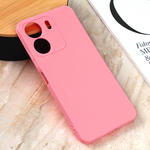 Silikonska maska / futrola Teracell Giulietta za Xiaomi Redmi 13C mat roze.