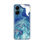 Silikonska maska / futrola print za Xiaomi Redmi 13C Blue Marble.