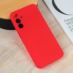 Silikonska maska / futrola Teracell Giulietta za Samsung A156 Galaxy A15 5G mat crvena.