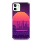 Maska / futrola ultra tanka print providna NEON WAVE za iPhone 12/12 Pro (6.1) NW04 (MS).