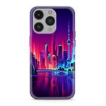 Maska / futrola ultra tanka print providna NEON WAVE za iPhone 14 Pro (6.1) NW05 (MS).