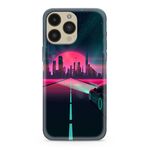 Maska / futrola ultra tanka print providna NEON WAVE za iPhone 14 Pro Max (6.7) NW01 (MS).