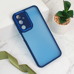 Maska / futrola Shining Camera za Samsung A256 Galaxy A25 5G plava.