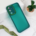 Maska / futrola Shining Camera za Samsung A256 Galaxy A25 5G tamno zelena.