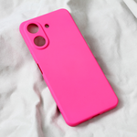 Maska / futrola Teracell Soft Velvet za Xiaomi Redmi 13C pink.
