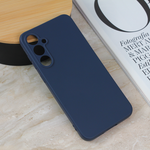 Silikonska maska / futrola Teracell Giulietta za Samsung S711 Galaxy S23 FE mat tamno plava.