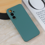 Silikonska maska / futrola Teracell Giulietta za Samsung S711 Galaxy S23 FE mat tamno zelena.