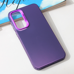 Maska / futrola providna za Samsung A356 Galaxy A35 5G 5G ljubicasta.