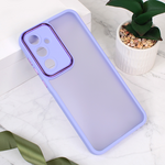 Maska / futrola Shining Camera za Samsung A556 Galaxy A55 5G ljubicasta.