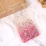 Silikonska maska / futrola Glitter za Samsung A156 Galaxy A15 5G roze.