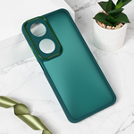 Maska / futrola Shining Camera za Huawei Honor X7b tamno zelena.