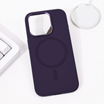Maska / futrola Magsafe Pure Plus za iPhone 15 Pro 6.1 tamno ljubicasta.