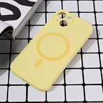 Maska / futrola Magsafe Pure color za iPhone 15 6.1 zuta.
