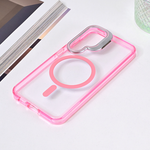 Maska / futrola Magsafe providna za Samsung S921B Galaxy S24 pink.