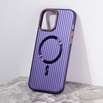 Maska / futrola Magsafe Stripe za iPhone 13 Pro Max 6.7 ljubicasta.