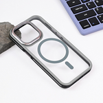 Maska / futrola Magsafe Trendy za iPhone 15 Pro 6.1 siva.
