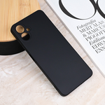 Silikonska maska / futrola Teracell Giulietta za Samsung A065F Galaxy A06 mat crna.