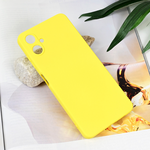Maska / futrola Teracell Soft Velvet za Samsung A065F Galaxy A06 zuta.