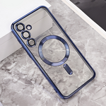 Maska / futrola Magsafe Lux za Samsung A556 Galaxy A55 5G plava.