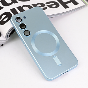 Maska / futrola Magsafe Chrome za Samsung S911B Galaxy S23 5G plava.