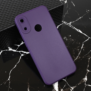 Silikonska maska / futrola Teracell Giulietta za Huawei Huawei Y6 (2019)/Honor 8A mat tamno ljubicasta.