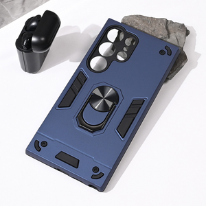 Maska / futrola Hard Ring za Samsung S928 Galaxy S24 Ultra 5G plava.