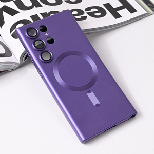 Maska / futrola Magsafe Chrome za Samsung Galaxy S23 Ultra ljubicasta.