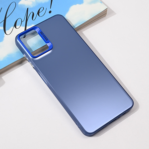 Maska / futrola providna za Samsung A065F Galaxy A06 plava.