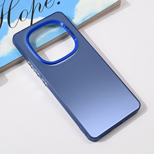 Maska / futrola providna za Xiaomi Redmi Note 14 Pro 5G plava.