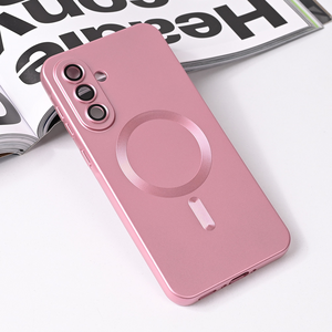 Maska / futrola Magsafe Chrome za Samsung A366 Galaxy A36 5G roze.