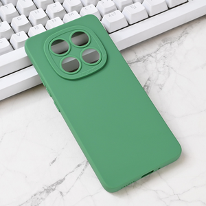 Maska / futrola Silikon Pro Camera za Xiaomi Redmi Note 14 Pro 5G zelena.