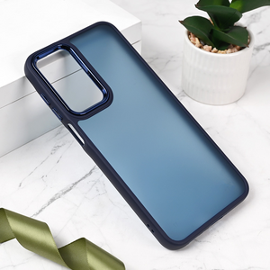 Maska / futrola Shining Camera za Samsung A266 Galaxy A26 5G plava.