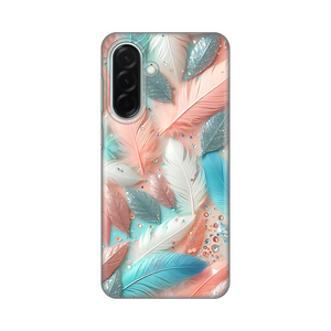 Silikonska maska / futrola print za Samsung A366 Galaxy A36 5G Pastel Feathers.