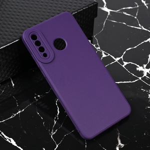 Silikonska maska / futrola Teracell Giulietta za Huawei P30 Lite mat tamno ljubicasta.