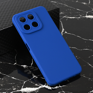 Silikonska maska / futrola Teracell Giulietta za Huawei Honor X6b mat plava.