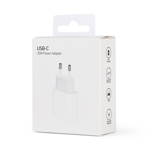Kucni punjac PD Fast charger 35W za iPhone 15-16 CE beli.
