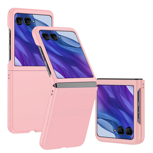 Maska / futrola Flip za Motorola Razr 50 Ultra roze.