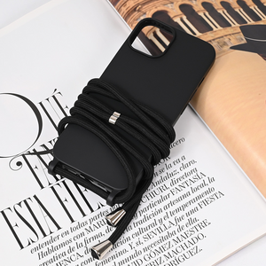 Maska / futrola Crossbody za iPhone 15 crna.