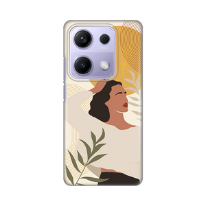 Silikonska maska / futrola print ultra tanka za Xiaomi Redmi Note 14s Boho Girl.