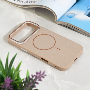 Maska / futrola Magsafe Sparkle Dust za iPhone 17 Pro Max 6.9 zlatna.