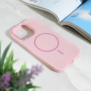 Maska / futrola Magsafe Sparkle Dust za iPhone 13 Pro rose.