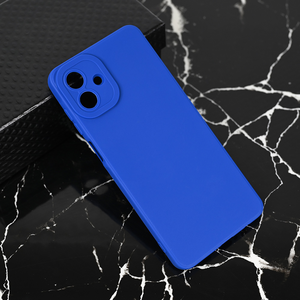 Silikonska maska / futrola Teracell Giulietta za Samsung A075F Galaxy A07 mat plava.