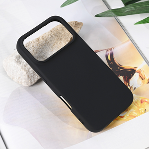 Maska / futrola Teracell Soft Velvet za iPhone 17 Pro crna.
