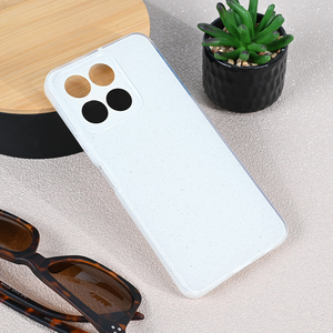 Maska / futrola Sparkle Dust za Huawei Honor X6a bela.