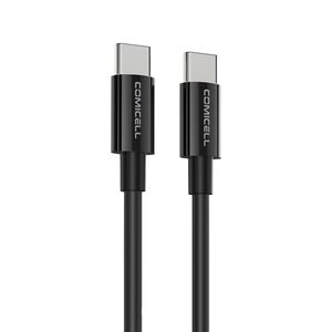 USB data kabl Comicell Superior CO-BX44 Fast 100W 5A Type C 1m crni (MS).
