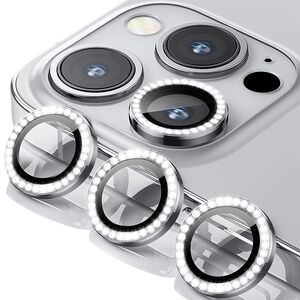 Zastita za kameru DIAMOND PREMIUM za Iphone 12 Pro/12 Pro Max srebrna (MS).