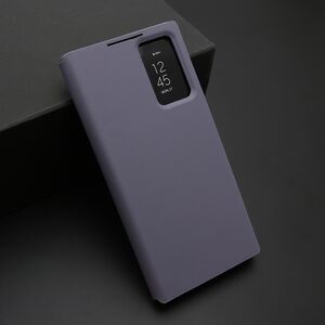 Maska / futrola na preklop Smart Window za Samsung Galaxy S23 Ultra 5G ljubicasta (MS).